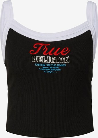 Haut True Religion en noir : devant