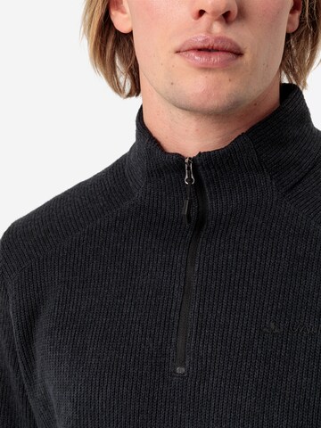 VAUDE Sports sweater 'Tesero P II' in Black