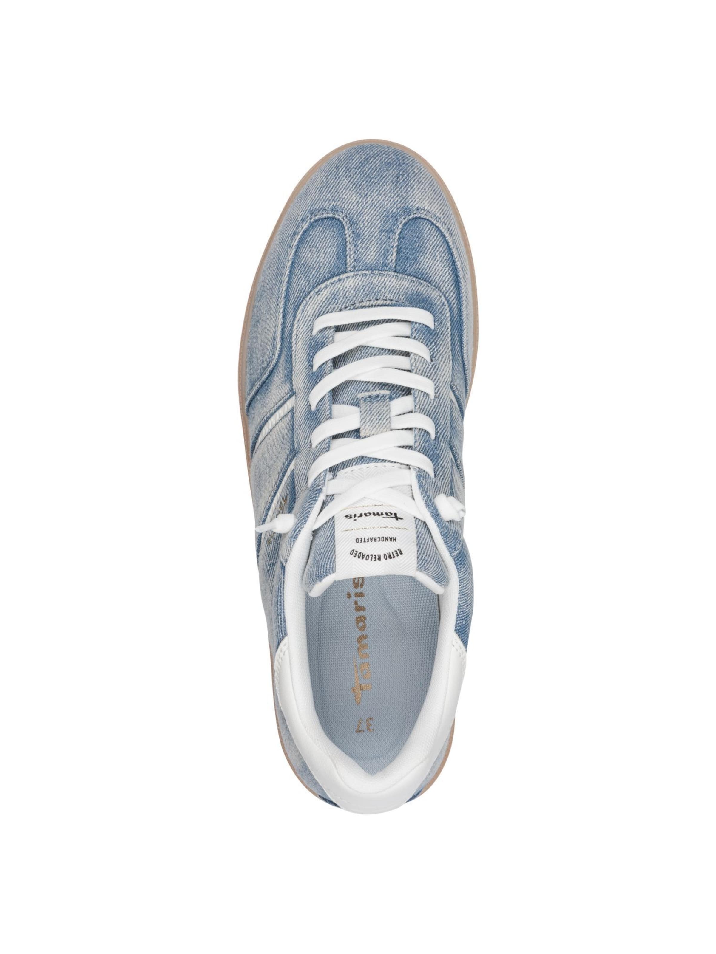 Baskets basses Tamaris en bleu