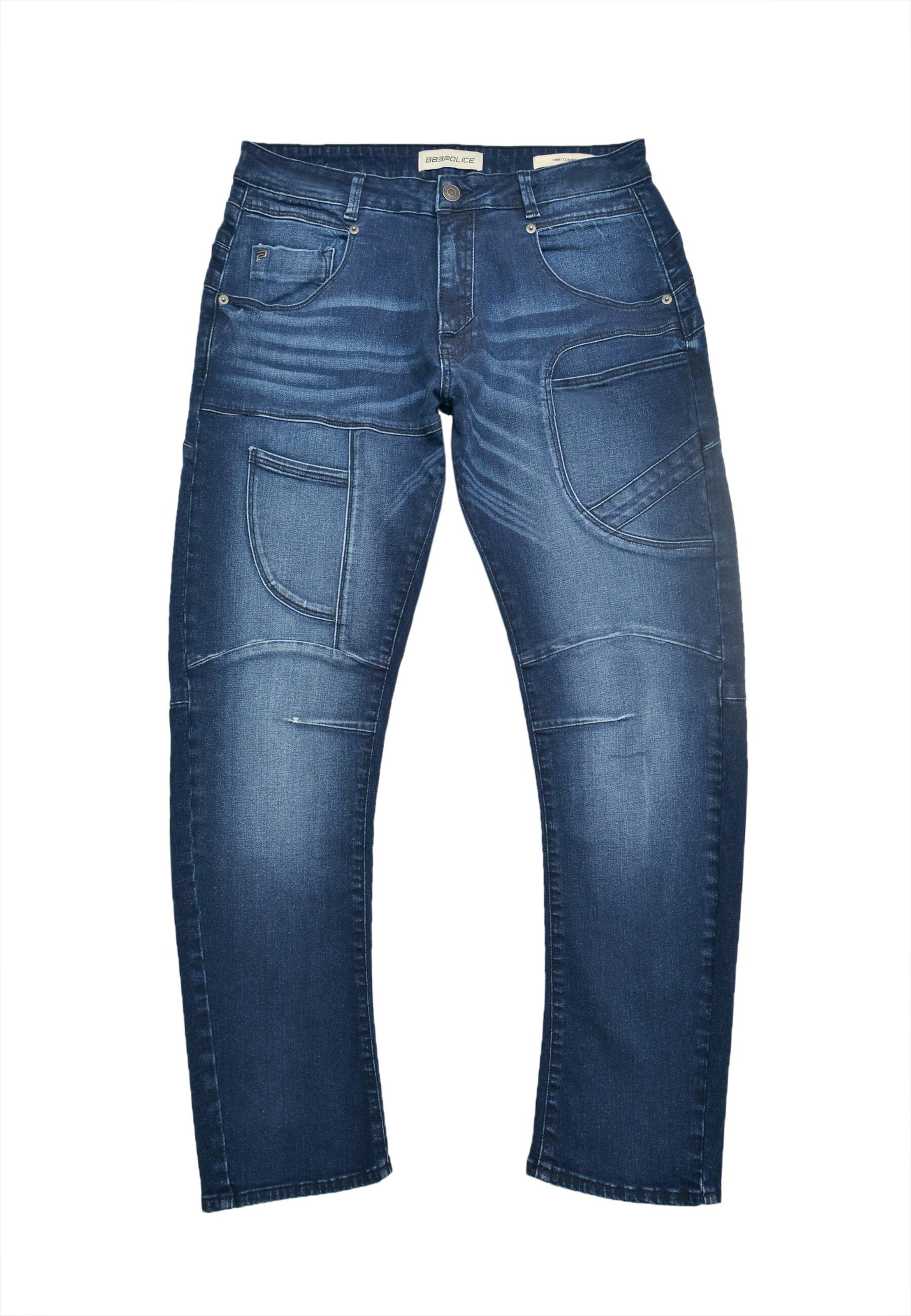 883Police Regular Jeans 'Kynos' in Blue: front