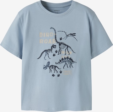 NAME IT Majica 'NMMFABIAK' | modra barva: sprednja stran