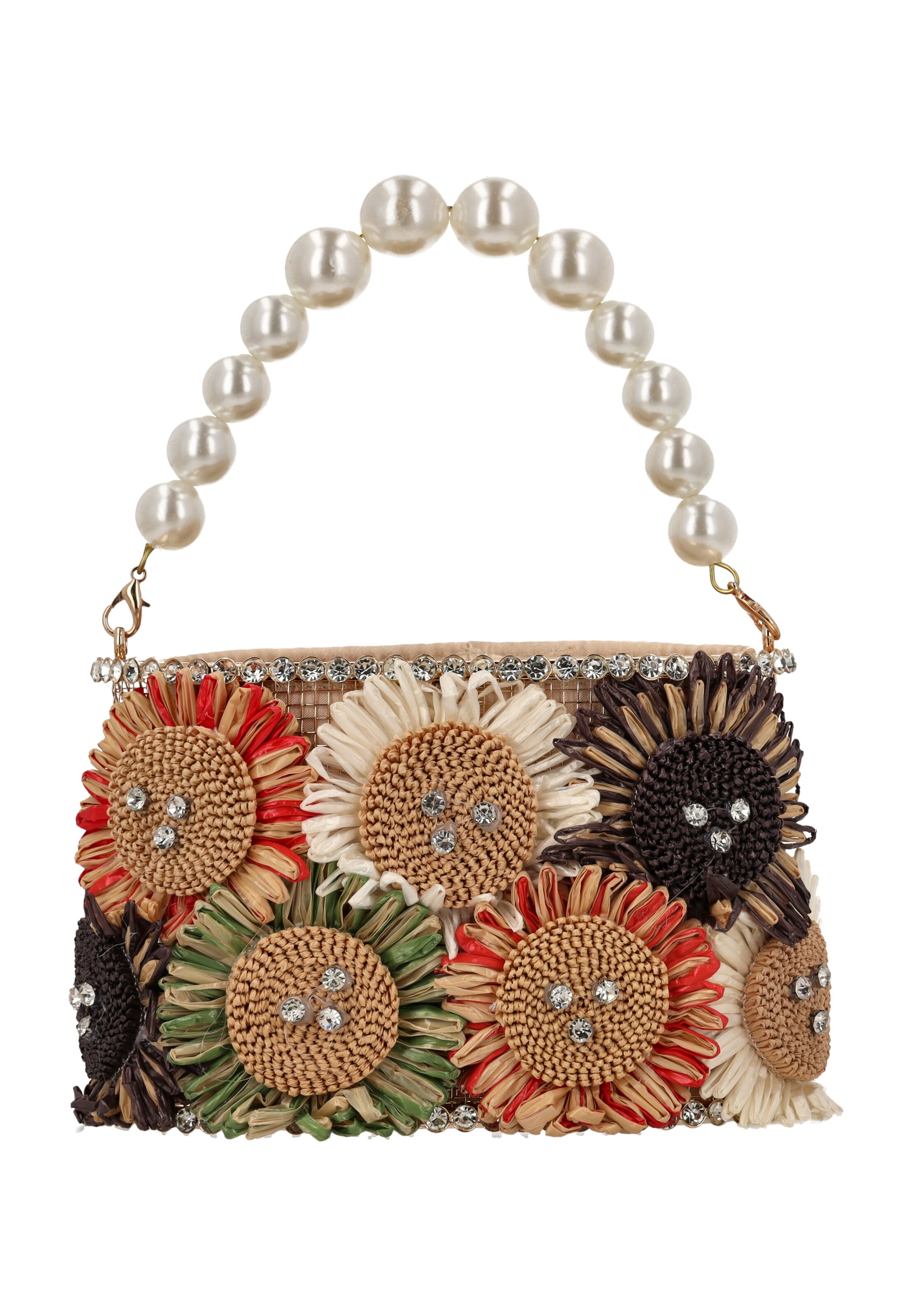 usha FESTIVAL - Bolso de mano en beige: frente