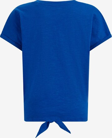 T-Shirt WE Fashion en bleu