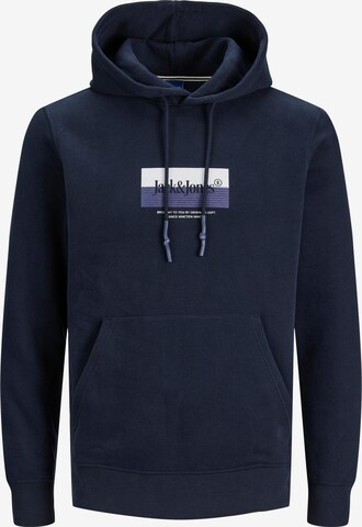 Sweat-shirt Jack & Jones Plus en bleu : devant