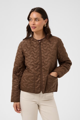 Veste mi-saison 'KACoraline' Kaffe en marron : devant