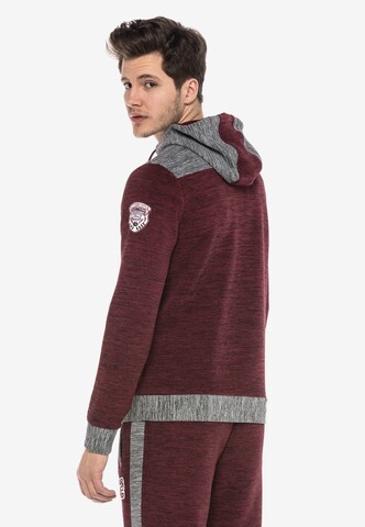 CIPO & BAXX Kapuzensweater in Rot
