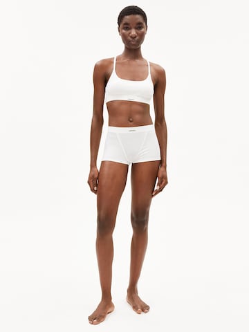ARMEDANGELS Bustier BH ' TOVAA RIB ' in Wit