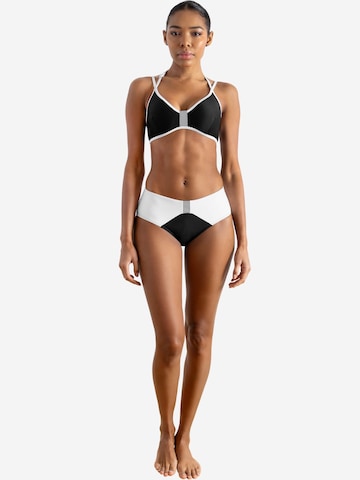 Bas de bikini sport 'Coral Sea Bikini Bottom Luna' Horizon Athletic en noir