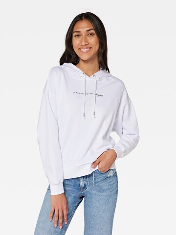 Mavi Sweatshirt in White: front