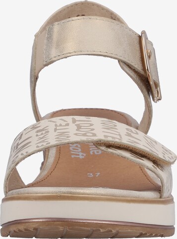 REMONTE Strap Sandals in Beige