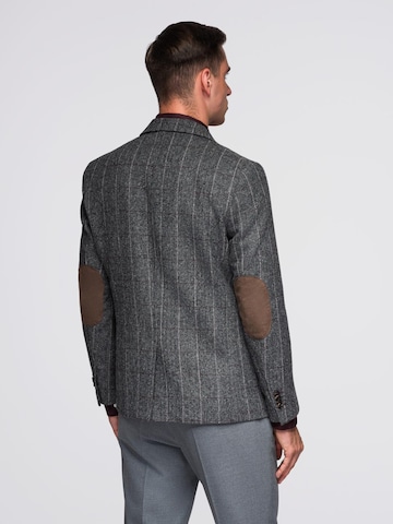 Ombre Slim Fit Sakko in Grau