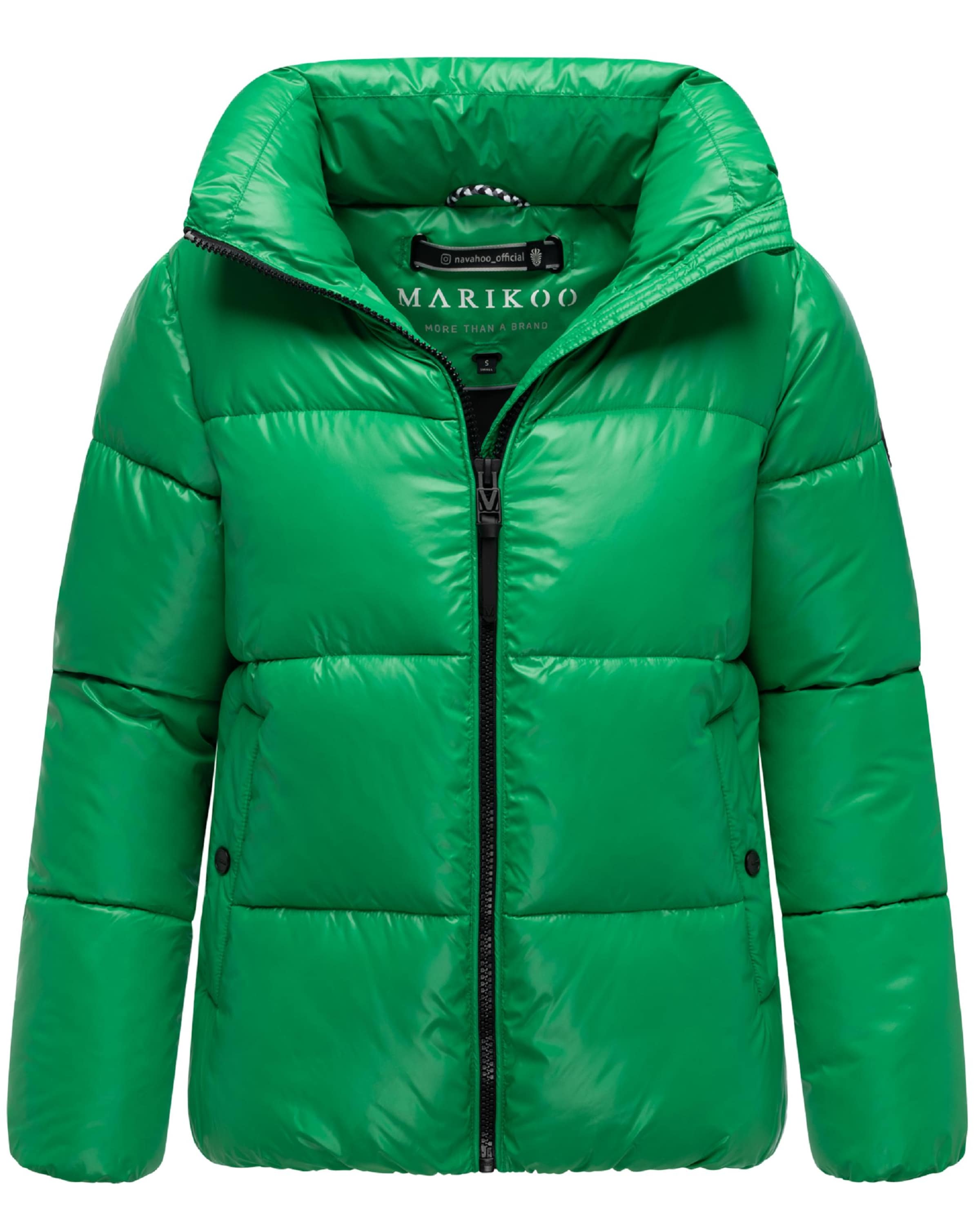 MARIKOO Зимняя куртка 'Hazalee 16' в Зеленый