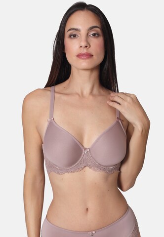 Invisible Soutien-gorge 'BEAUTIFUL ROSE' sassa en marron
