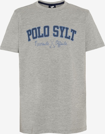 Polo Sylt Shirt in Grey: front
