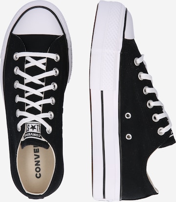 CONVERSE Rövid szárú sportcipők 'Chuck Taylor All Star Lift' - fekete