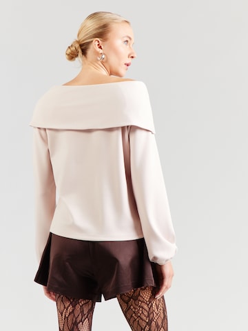 Sweat-shirt monari en rose