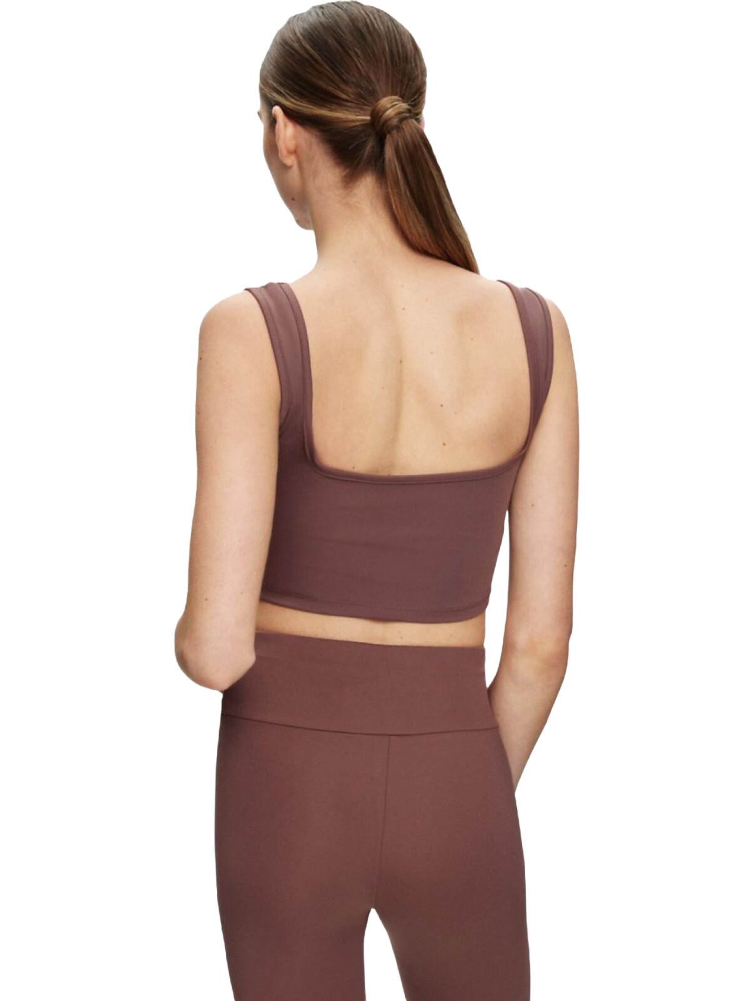 Haut 'Strappy Tank Top' LTB Jeans en marron