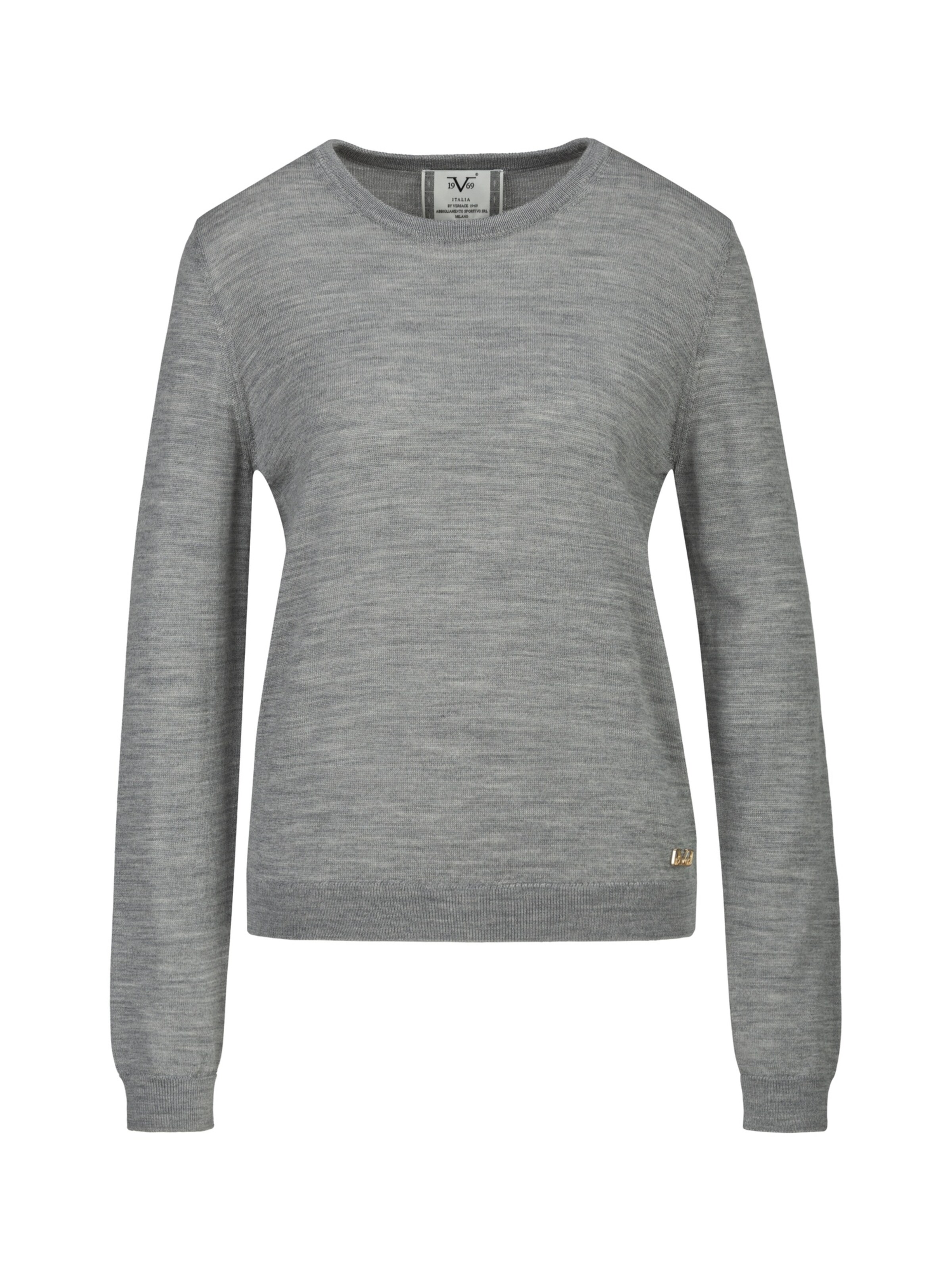 19V69 ITALIA Sweater 'Gina' in Grey: front