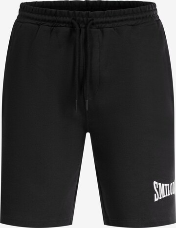 Smilodox Loose fit Pants 'Classic Pro' in Black: front