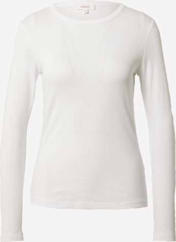 s.Oliver Shirt in White: front