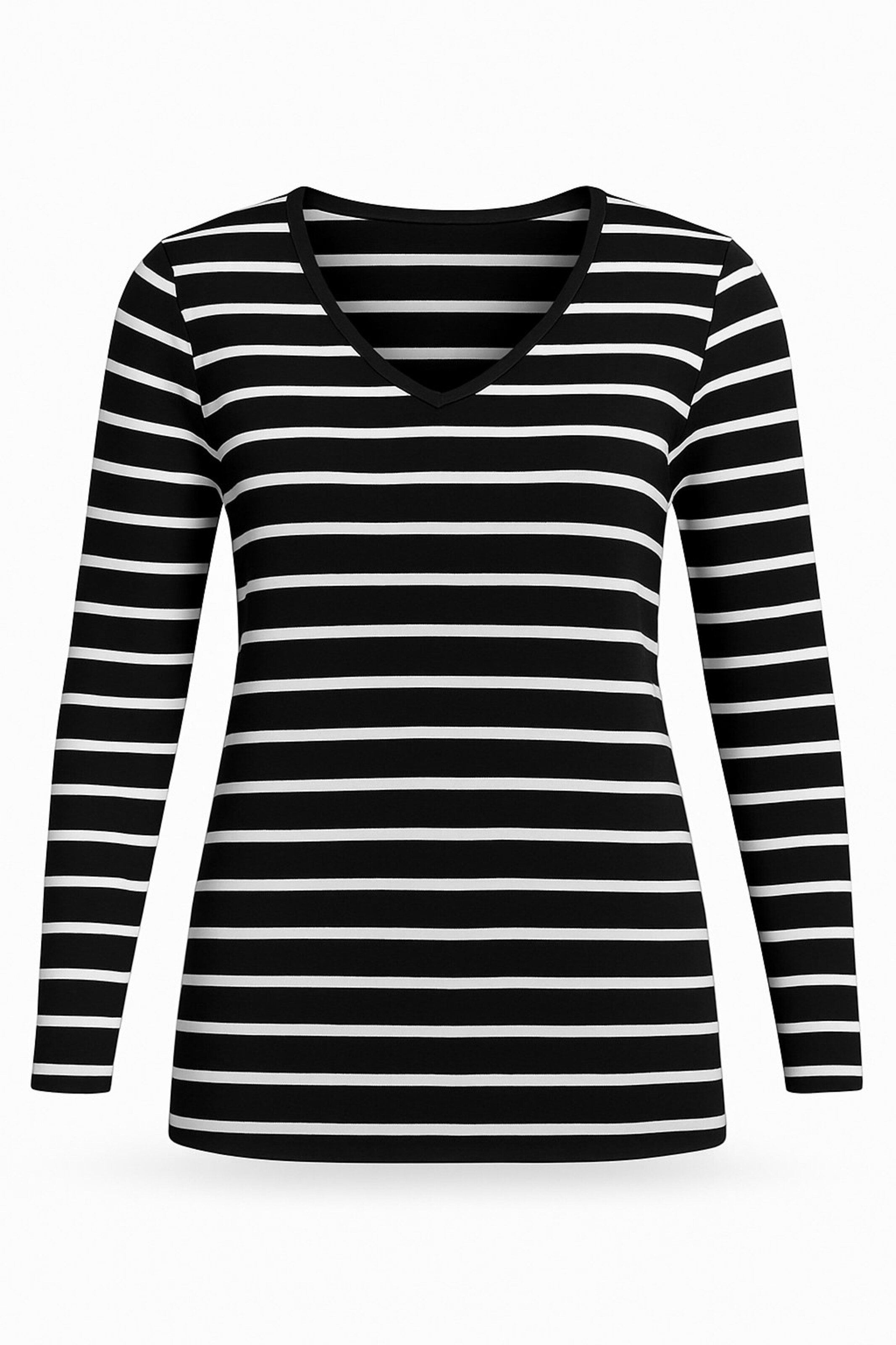 Shape Of You Shirt in Zwart: voorkant