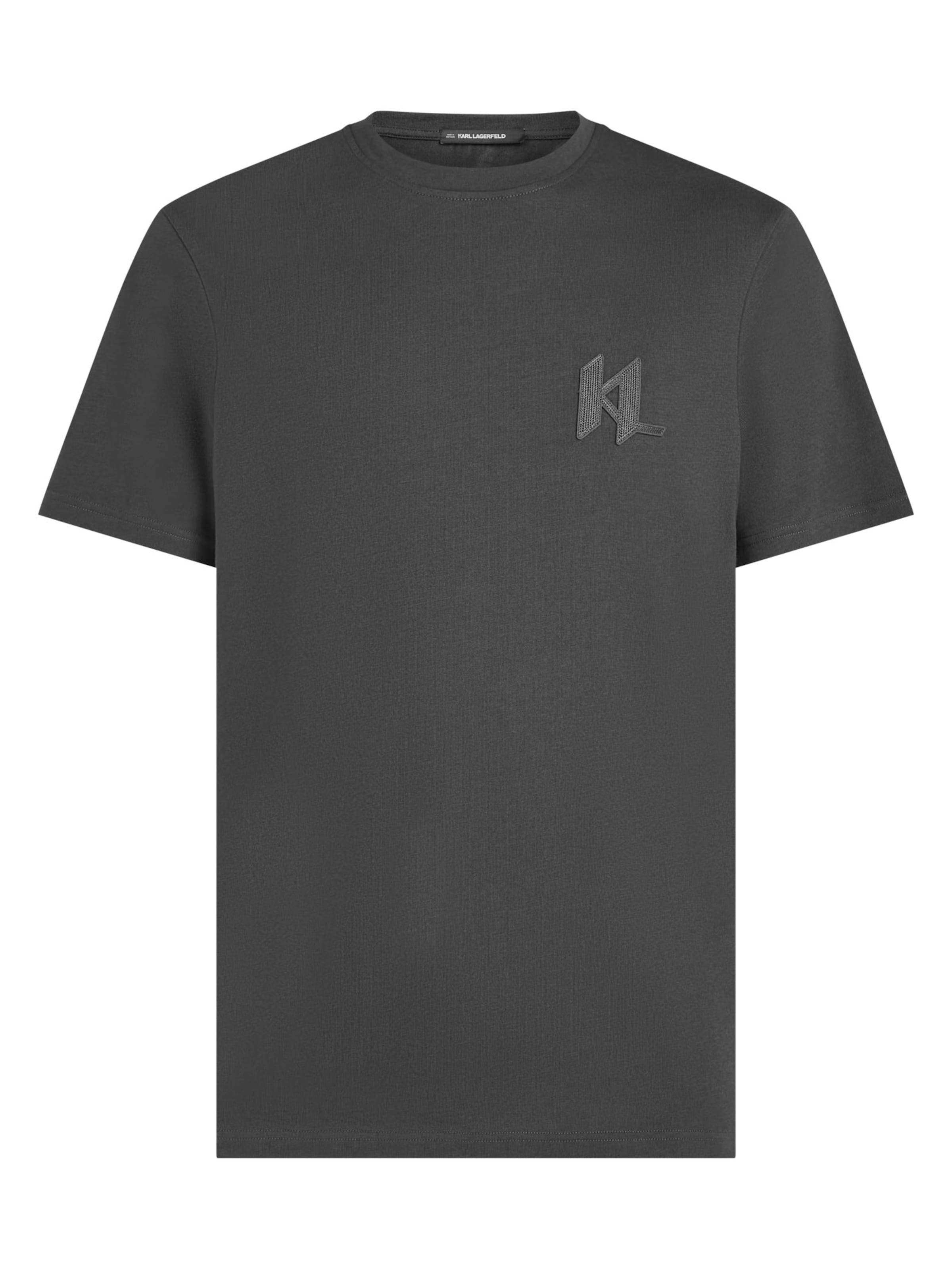 Maglietta di Karl Lagerfeld in grigio: frontale