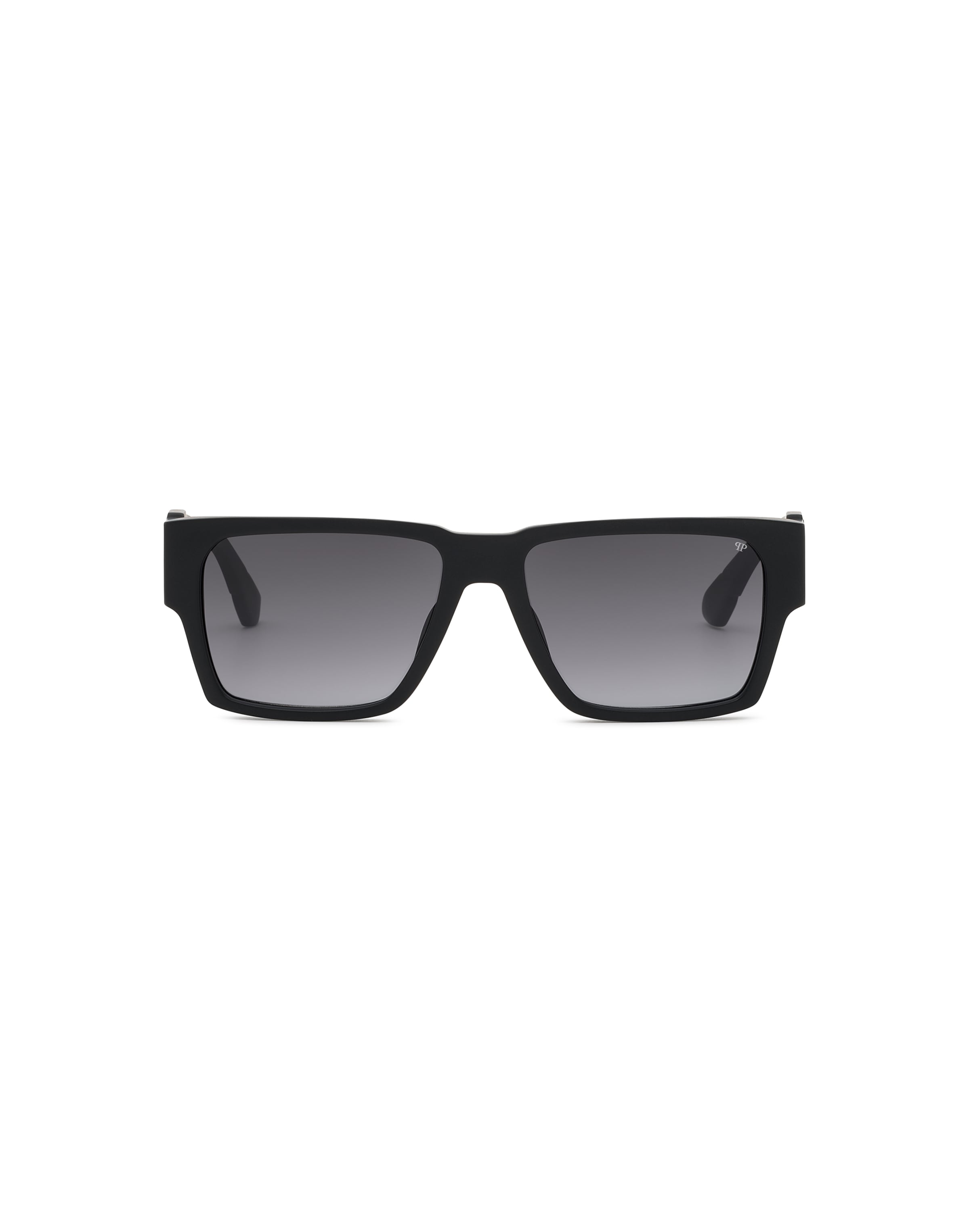 Philipp Plein - Óculos de sol em preto: frente