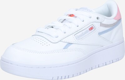 Reebok Classic Niske tenisice 'Club C Double' u sivkasto plava / roza / bijela, Pregled proizvoda