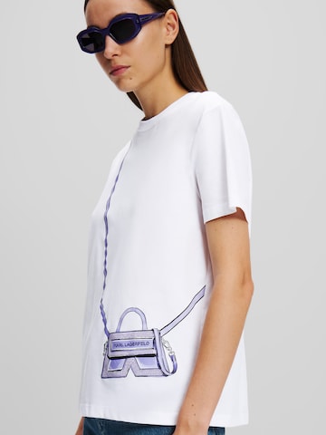 Karl Lagerfeld Shirt 'IKON' in White