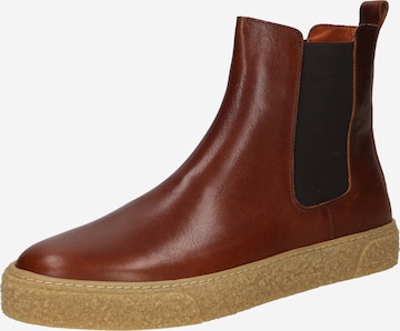 Bianco Chelsea Boots 'CHAD' in Brown: front