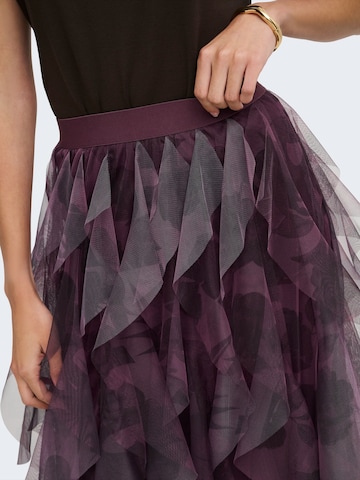 Jupe 'ONLSKY' ONLY en rouge