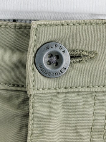 Regular Pantaloni de la ALPHA INDUSTRIES pe bej