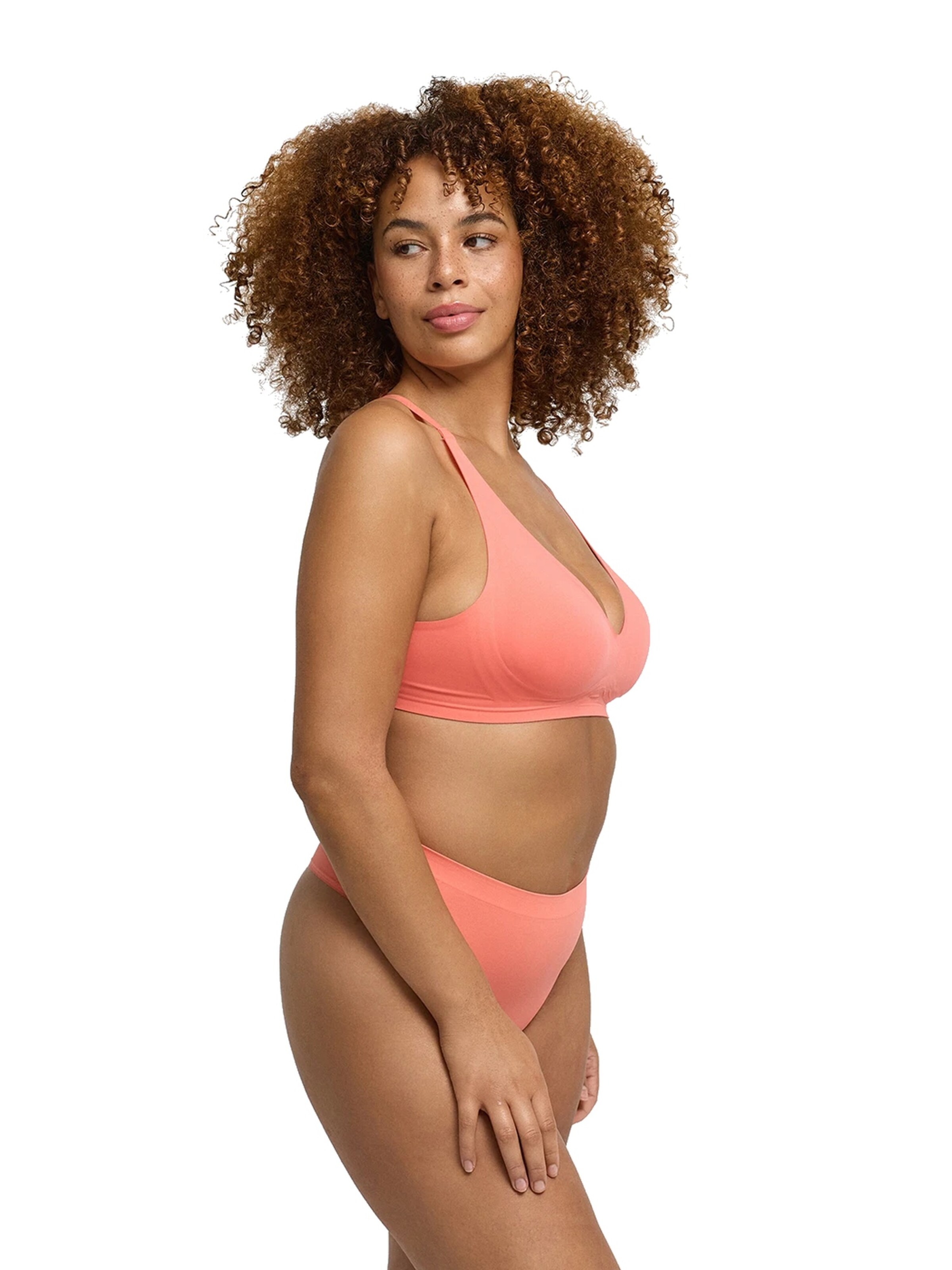 cfab (formerly creamy fabrics) Push-up BH 'Comfort Push-Up BH' in Oranje