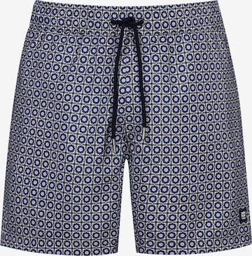 Mey Board Shorts 'Color Geo' in Blue: front