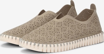 ILSE JACOBSEN Slip-Ons 'Tulip3485' in Brown: front