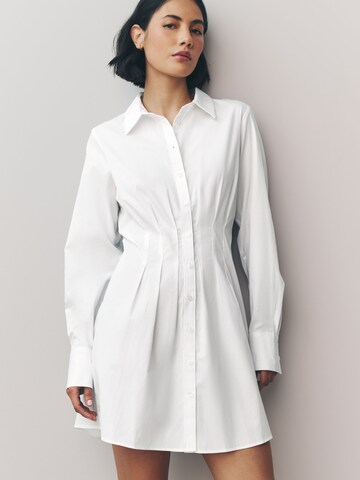 Next Shirt dress in White: front