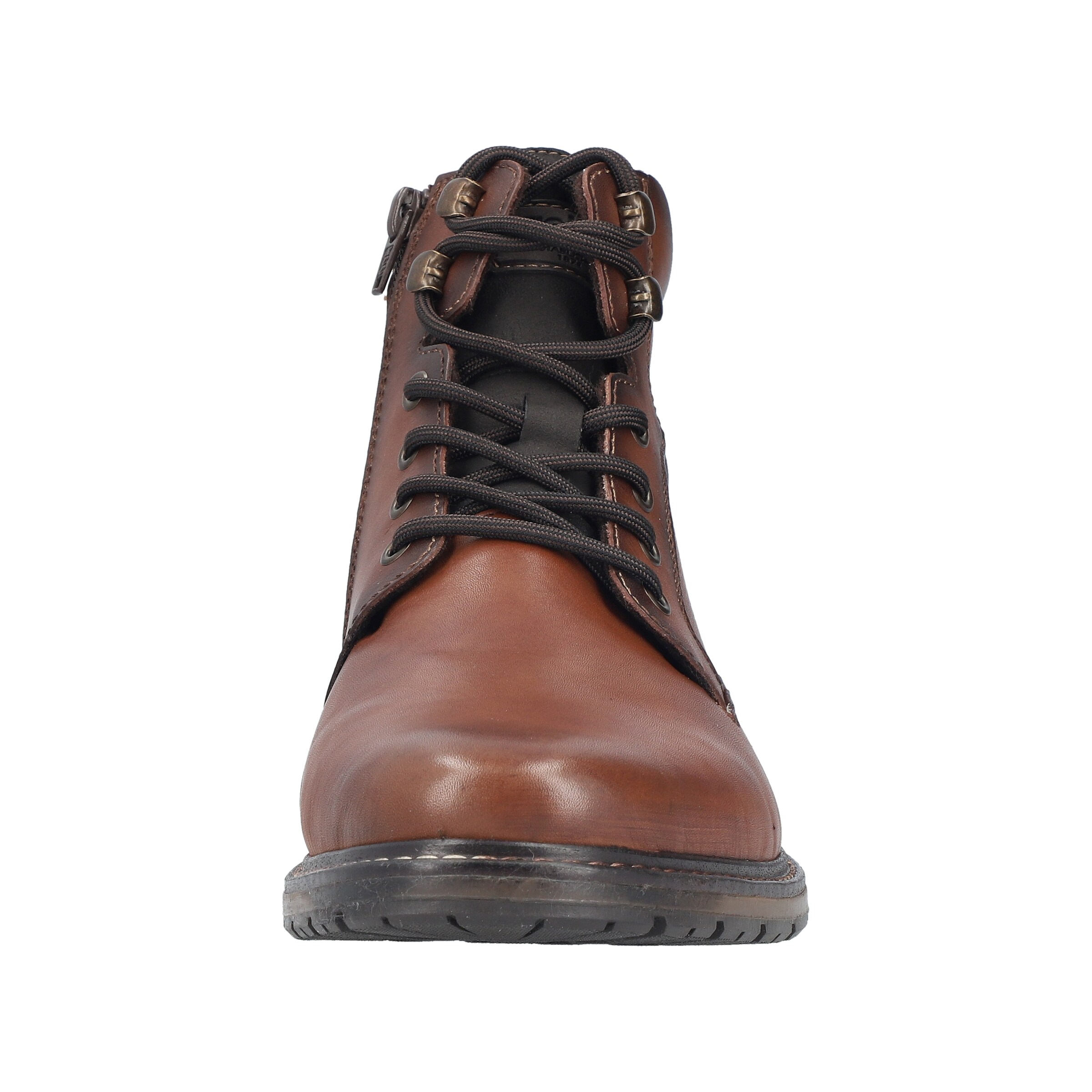 Bottes à lacets Rieker en marron