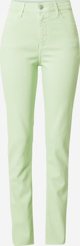 ESPRIT Slimfit Jeans i grøn: forside