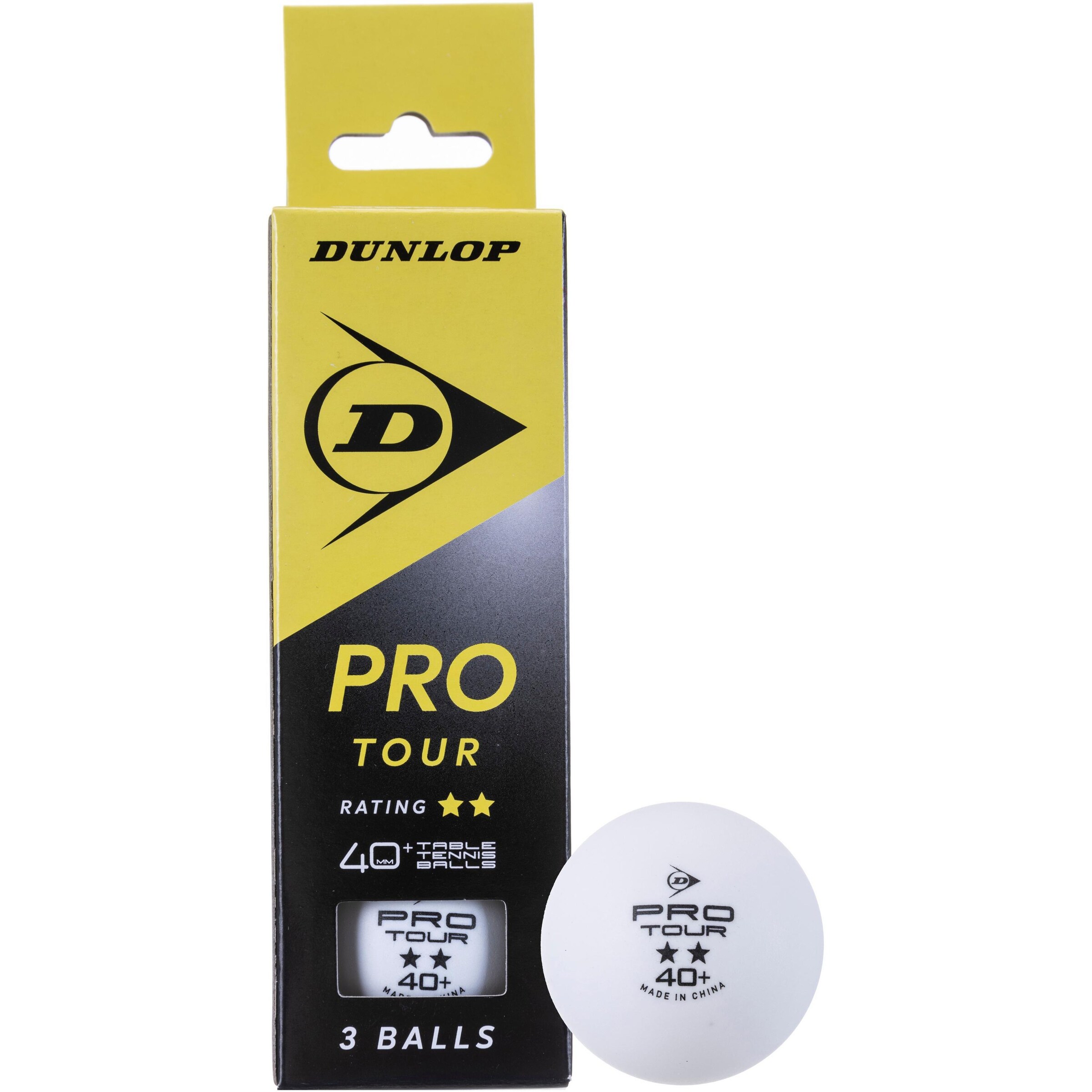 DUNLOP Ball '40+ Pro Tour' in White