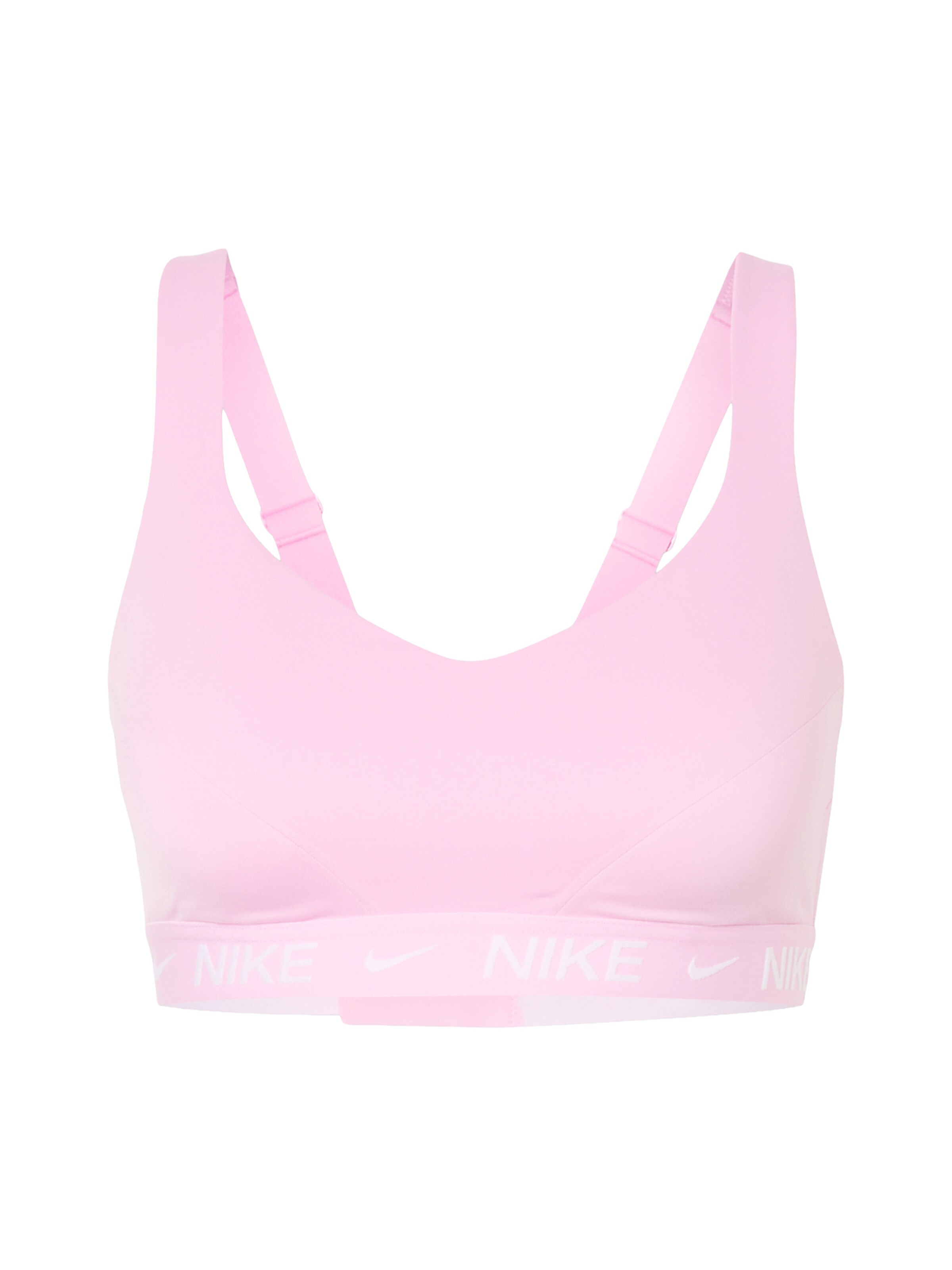 Soutien-gorge de sport 'INDY' NIKE en rose : devant