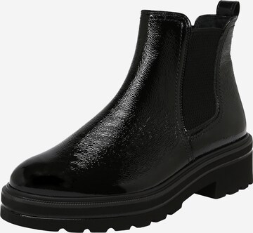 Paul Green Chelsea Boots in Black: front