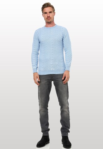 Rusty Neal Sweater in Blue