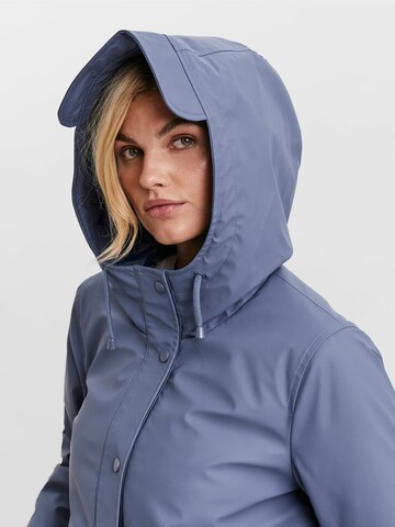 VERO MODA Between-Seasons Coat 'Asta' in Blue