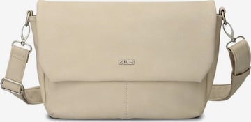Sac à bandoulière 'Mademoiselle' ZWEI en blanc : devant