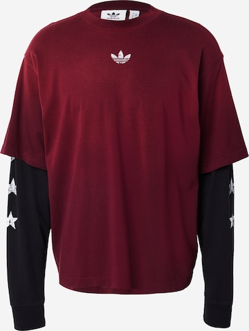 ADIDAS ORIGINALS Tričko - Červená: predná strana