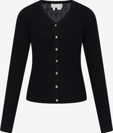 Usha - Cárdigan en negro: frente