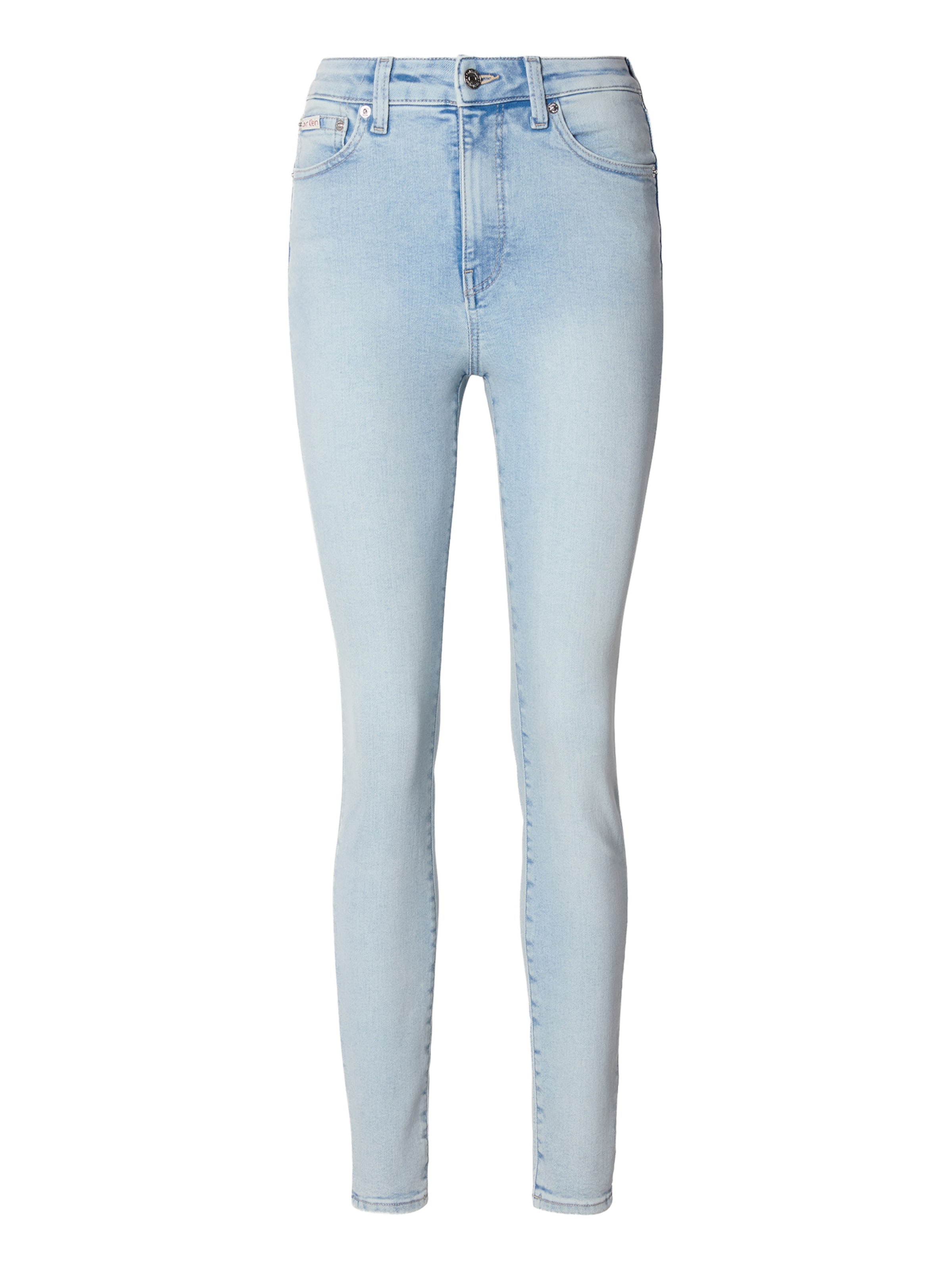 Calvin Klein Jeans Skinny Jeans in Blauw: voorkant