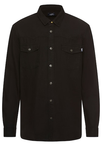 ARIZONA Button Up Shirt in Black: front