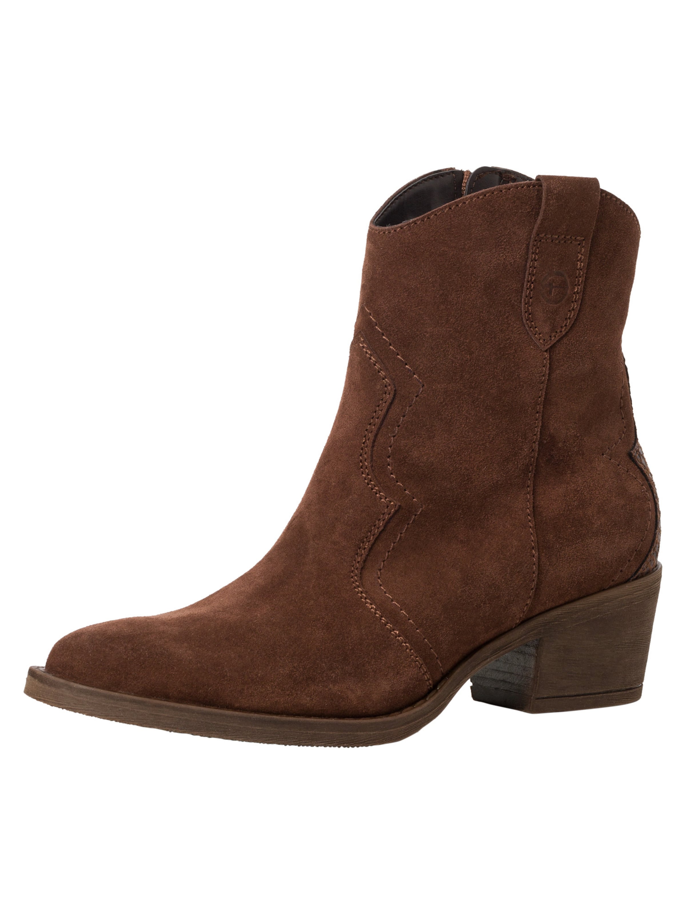 Tamaris Bootie in Brown: front