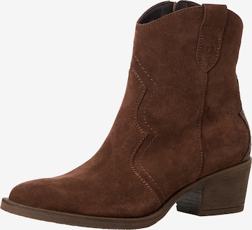 TAMARIS Ankle Boots in Brown: front